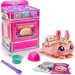 Cookeez Makery Ofen-Spielset in pink mit niedlichem Überraschungseffekt durch Verwandlung zu einen süß duftendem, warmen und interaktivem Plüsch: Mit Zubehör. Welche Überraschung wirst du backen
