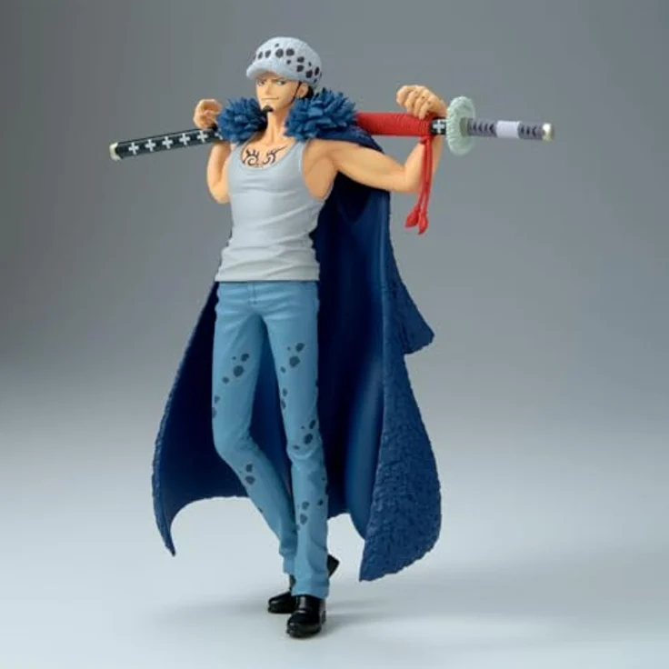 Banpresto Trafalgar Law Figur DXF, 20 cm Grandline Series, detailgetreu und ideal für Sammler – Bild 2