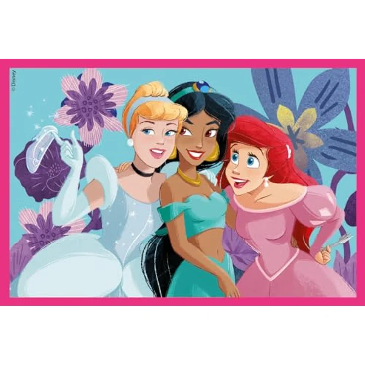 Clementoni Disney Princess 6 Würfel Puzzle Kinder - Sensorik- & Motorikspielzeug für Kinder ab 3 Jahren – Bild 2