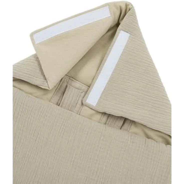 Meyco Baby Fußsack Sand, 100% Baumwolle, 40x82cm, atmungsaktiv und maschinenwaschbar – Bild 3
