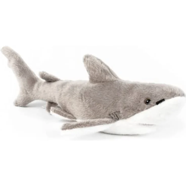 Zappi Co Mako-Hai Plüschtier, kuscheliges Spielzeug für Kinder, 29 cm, Teil der Safari-Tier-Kollektion, recycelte Füllung, waschbar – Bild 4