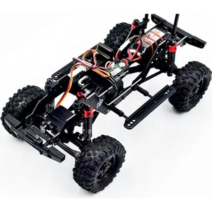 Absima Crawler CR18P V3 T-Hunter BL, 4WD RC Crawler, bürstenloser Elektromotor, sand, RTR 1:18 – Bild 4