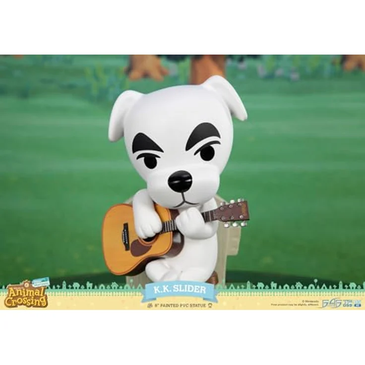 First 4 Figures Animal Crossing: New Horizons PVC Statue K.K. Slider, 22 cm, detaillierte Musikfigur mit hochdetaillierter Base und authentischem Styling – Bild 3