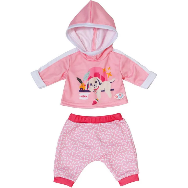 Baby Born Puppenkleidung Jogginganzug Hund 43cm, mit Kleiderbügel