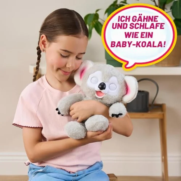 Moose Toys Little Live Pets - My Baby Koala Kiki, interaktives Spielzeug-Koala für Kinder ab 4 Jahren, aus softem Plüsch, reagiert auf Berührungen und Geräusche, AAA-Batterien – Bild 4