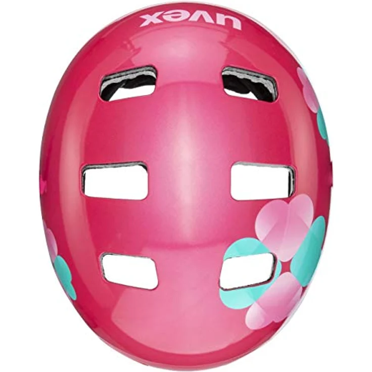 Uvex kid 3 pink flower 51-55 cm – Bild 9