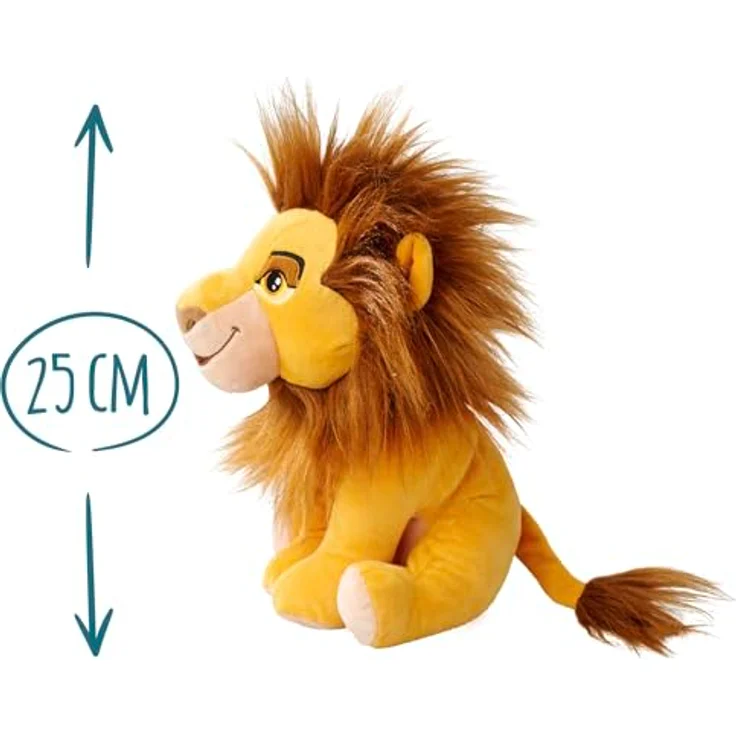 Simba Disney Lion King Mufasa 25cm Plüschtier, kuschelweich, ab den ersten Lebensmonaten geeignet – Bild 2