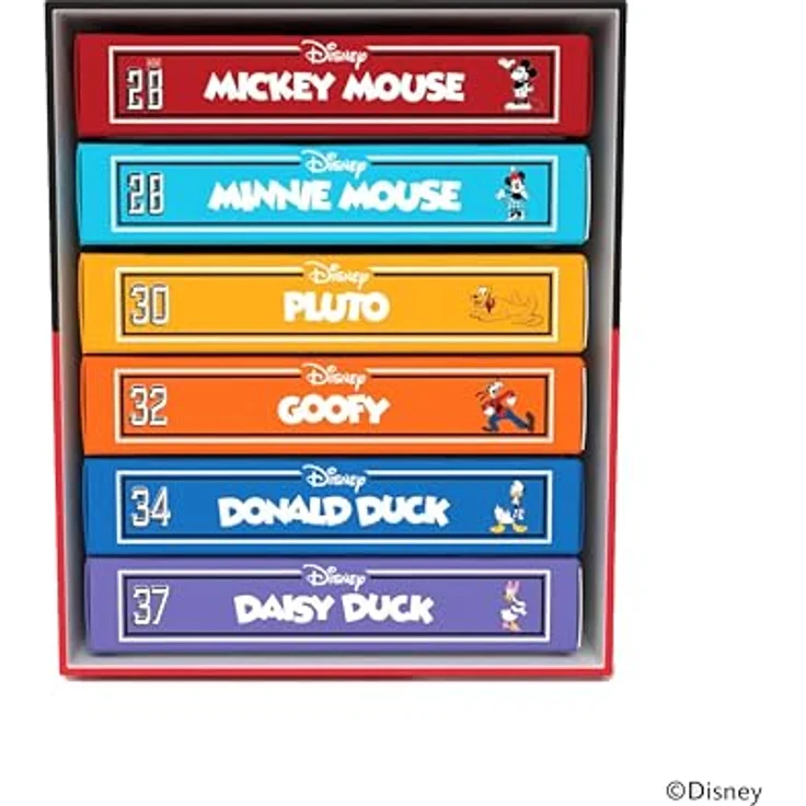 Bicycle Disney Mickey & Friends Box, 6 Decks mit 54 Karten und 2 Jokern, hochwertiges Sammlerset mit ikonischen Charakteren – Bild 2