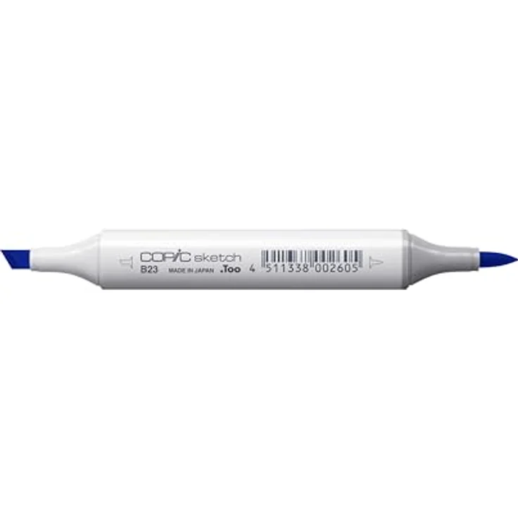 Copic COPIC Sketch Marker Typ B - 23, Phthalo Blue, professioneller Pinselmarker mit Super-Brush- und Medium-Broad-Spitze, schnelltrocknend und wischfest – Bild 1