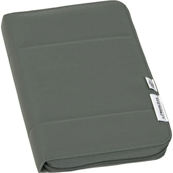 LÄSSIG Federmäppchen Casual, Lässig Federmäppchen mit Sichtfach für den Mutterpass, Olive (khaki) – Bild 1
