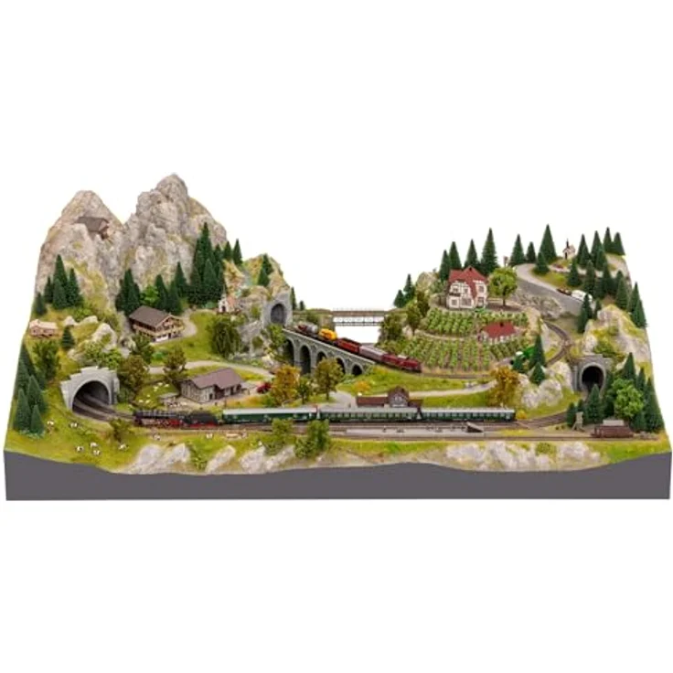 NOCH 53700 Easy-Track Trassenbausatz Mittelberg, Mehrfarbig – Bild 2