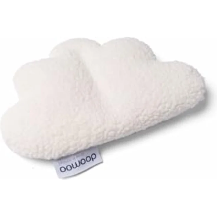 doomoo Snoogy Wärmekissen, mit Rapssamenfüllung und Lavendelduft, Cloud White, für Babys und Kleinkinder, maschinenwaschbarer Bezug aus Bio-Baumwolle – Bild 1