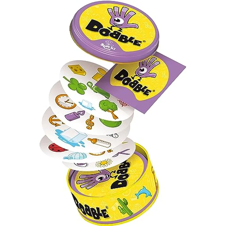 Zygomatic | Dobble Classic Eco | Familienspiel | Kartenspiel | 2-8 Spieler | Ab 6+ Jahren | 15 Minuten | Deutsch – Bild 4