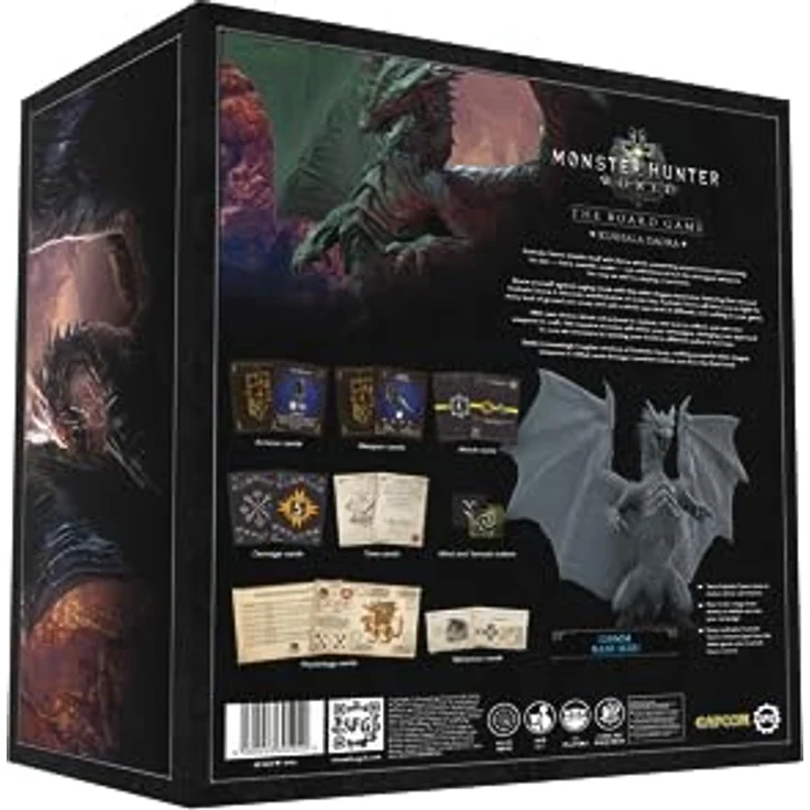 Steamforged Games Monster Hunter World: The Board Game - Kushala Daora Expansion, Erweiterung mit neuem Abenteuer und drakonischem Bosskampf – Bild 3