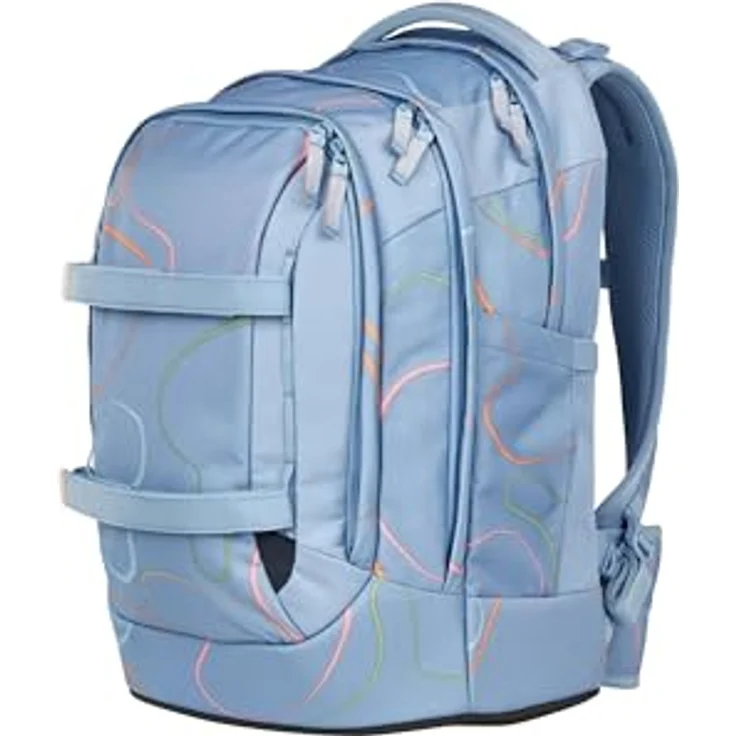 Satch Schulranzen pack, ergonomischer Rucksack, erweiterbar, für Körpergrößen 1,40-1,80 m, Recyclingmaterial – Bild 2