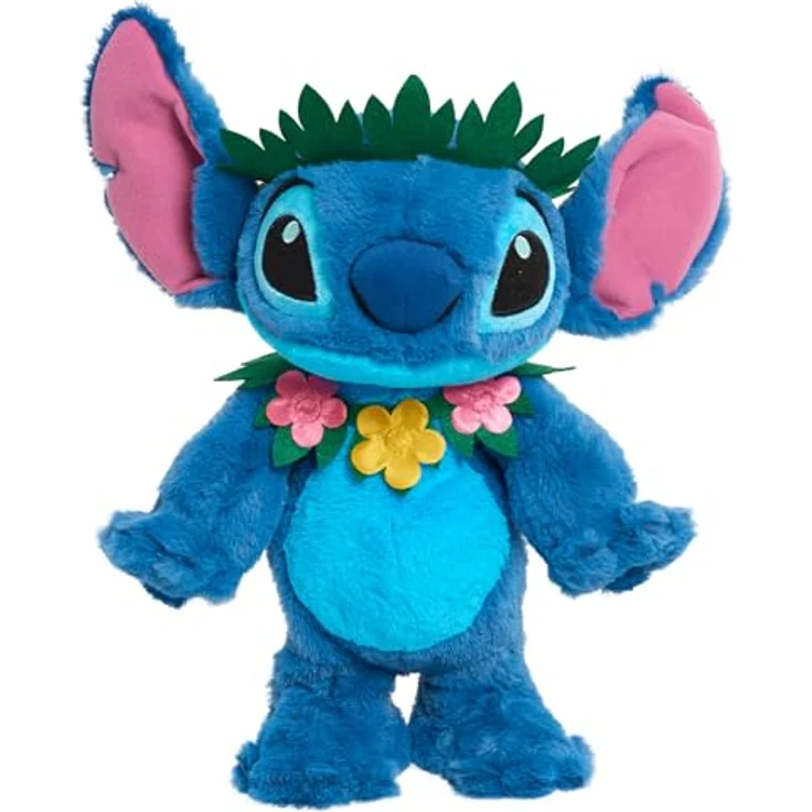 Just Play JP30283 Disney Stitch - Interaktives Plüschtier zum Tanzen und Singen, 40 cm, mehrfarbig, für Kinder ab 3 Jahren – Bild 1