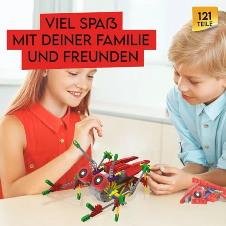 Science4you Robotics Gammabot, Roboterbaukasten mit 121 Teilen, STEM Lernspielzeug für Kinder ab 8 Jahren, ferngesteuertes Modell zum Selbstbauen – Bild 4
