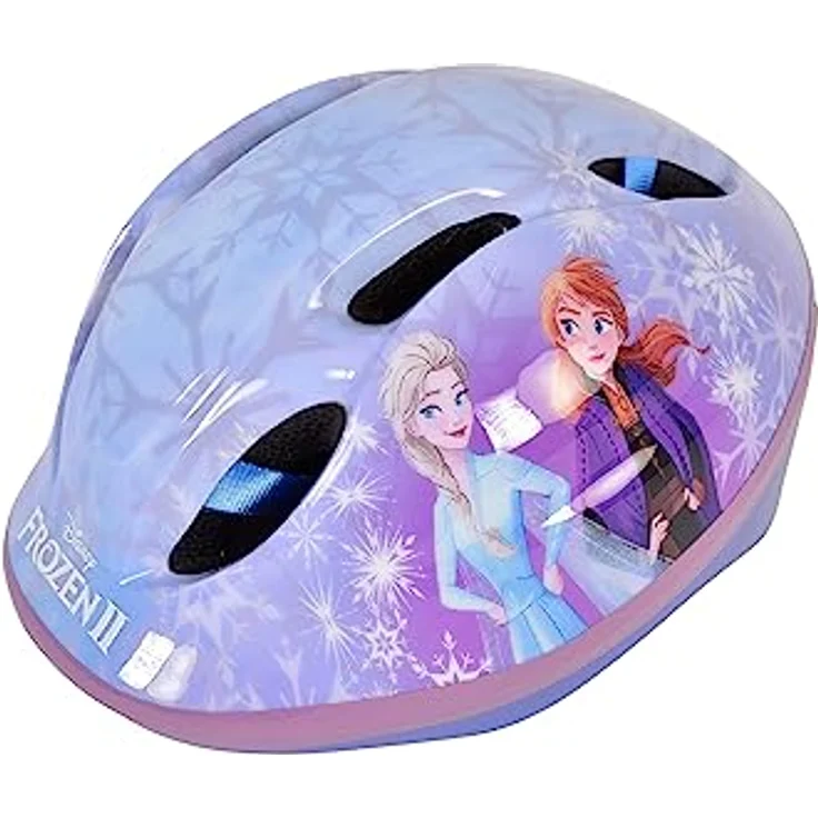 Frozen 2 Die Eiskönigin Anna & ELSA Kinder Fahrrad-Helm Deluxe Gr. 52-56 cm – Bild 3