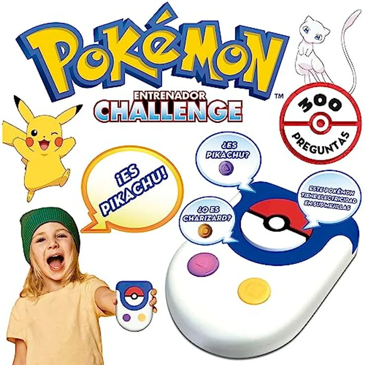 Educa Borras Pokémon Trainer Challenge, interaktives Brettspiel mit elektronischem Detektor für Einzelspieler und Pokémon-Fans – Bild 3