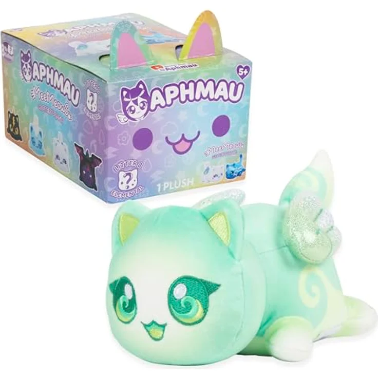 Bonkers Aphmau 6 Zoll MeeMeow Plüschtier Serie 8 ELEMENTAL - Mysteriöse Katzen-Überraschung mit superweichem Körper, nach dem Zufallsprinzip – Bild 8