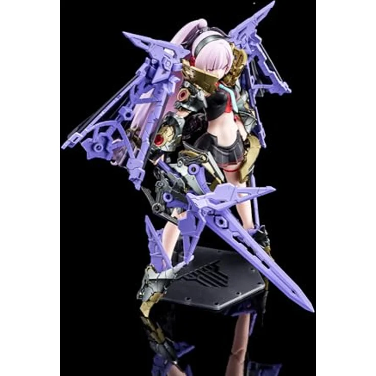 Kotobukiya Megami Device Buster Doll Paladin Darkness Claw, 17 cm Modellbausatz mit Artikulationspunkten und Austauschbarem Zubehör – Bild 3