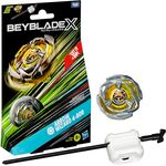 Hasbro Beyblade X Arrow Wizard 4-80B, Starter Pack mit X-Celerator Beschleunigungssystem und Metallteilen, Ausdauer-Typ