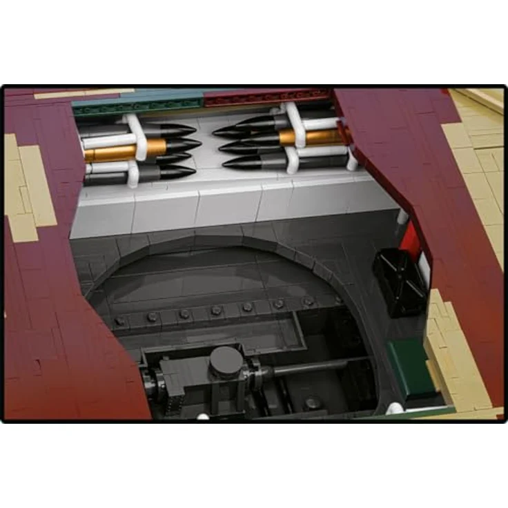 Cobi 11000 PCS TIGER II Königstiger 1:12 COBI-2808, detailgetreues Klemmbaustein-Modell eines historischen Panzers aus dem Zweiten Weltkrieg – Bild 9