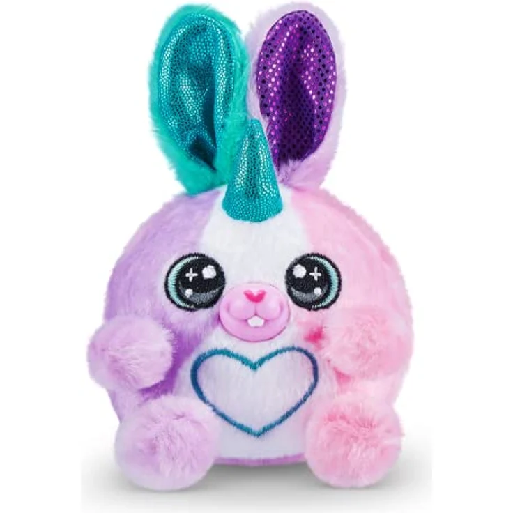ZURU Rainbocorns Bunnycorn Surprise Egg, Kuscheltier mit 6 Sammelvarianten und Überraschungsaufklebern, inklusive Bunnycorn-Ei und Sammelanleitung – Bild 4