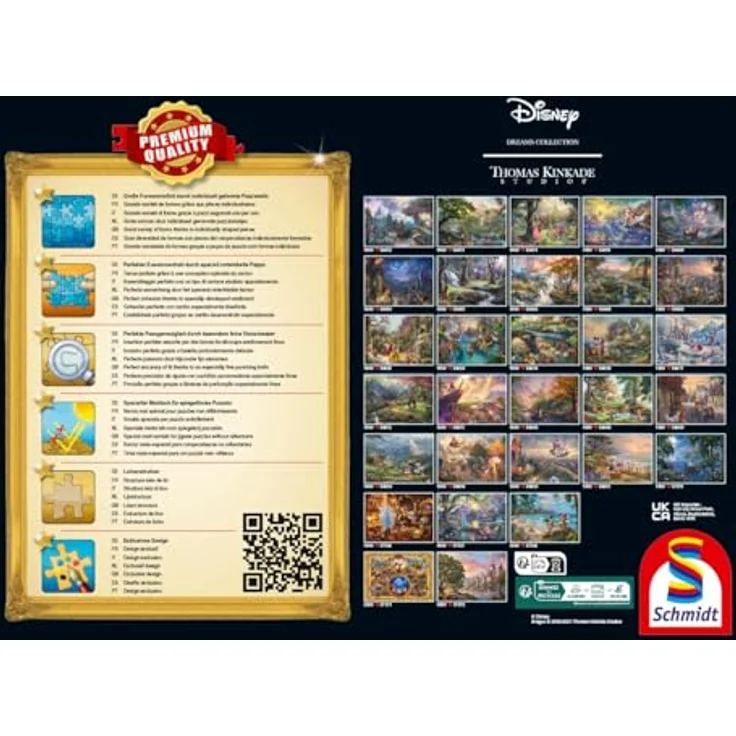 Schmidt Spiele 57399 Thomas Kinkade, Disney, Winnie The Pooh II, 6000 Teile Puzzle – Bild 3