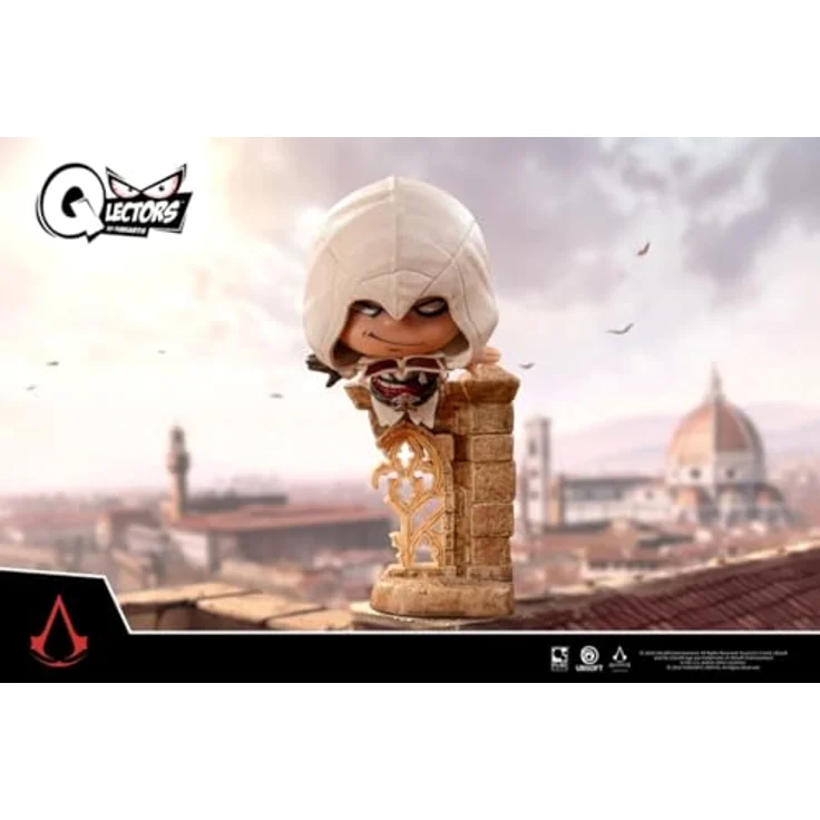 Pure Arts Assassin's Creed Qlectors PVC Statue Ezio Leap of Faith, 15 cm detailgetreu, in Sammlerbox – Bild 2