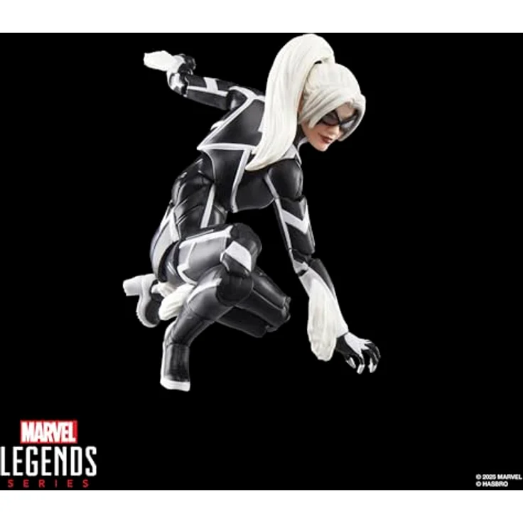 Hasbro Marvel Legends Spider-Man 2, Felicia Hardy Black Cat Actionfigur 15 cm, vollbeweglich mit 3 Accessoires – Bild 8
