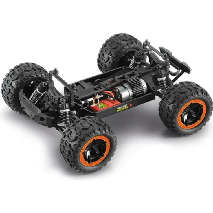 Blackzon Slyder MT, RTR Ferngesteuertes Auto im Maßstab 1:16 mit 4WD, wasserdichter Elektronik und schockierender grün-schwarzer Lackierung – Bild 5