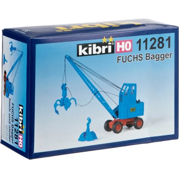 Kibri 11281 - H0 Fuchs Bagger Modellbau Zubehör - Kibri-Bausatz