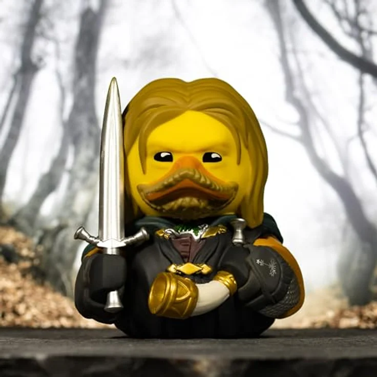 TUBBZ Box-Ausgabe Boromir, Sammler-Vinyl-Gummiente Figur, 9 cm, Offizielles Der Herr der Ringe Merchandise – Bild 3