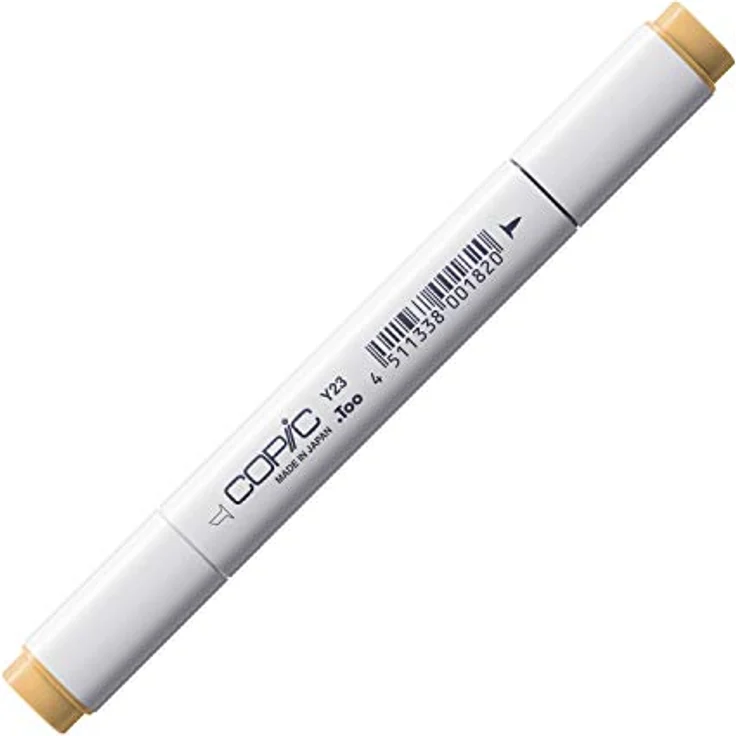 Copic Classic Marker Typ Y - 23, Yellowish Beige, professioneller Layoutmarker mit breiter und feiner Spitze – Bild 1