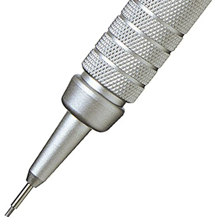PENTEL Graphgear 500, Druckbleistift 0,3mm mit starrer Minenführung, silber/braun – Bild 2