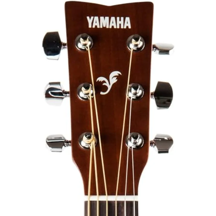 Yamaha F310II Westerngitarre, Akustikgitarre aus Meranti und Fichtenholz, perfekt für Anfänger, Braun – Bild 4