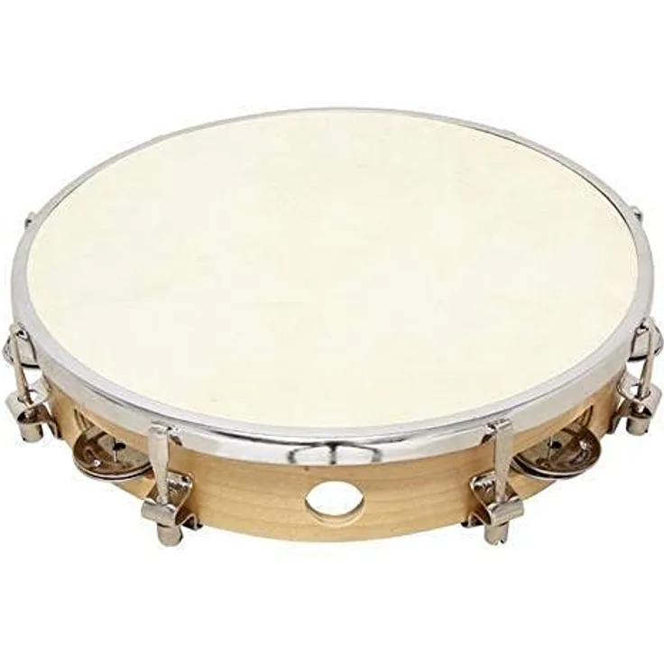 BSX 841204 Tambourin Nickel plated mit notch 12 Zoll