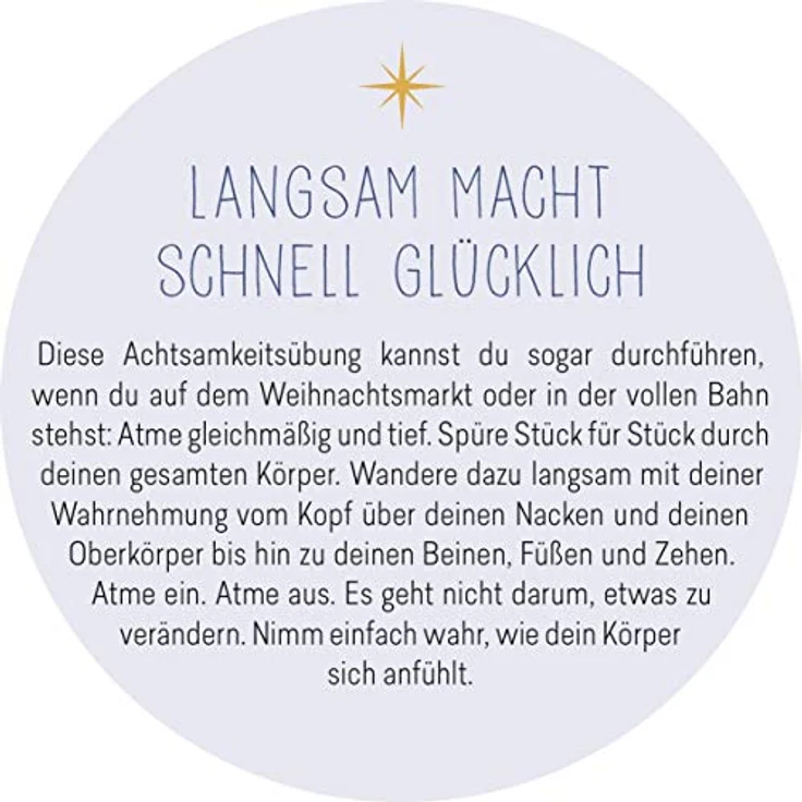 Ars Edition Adventskalender in der Dose, 24 Entspannungsmomente für die Vorweihnachtszeit – Bild 6