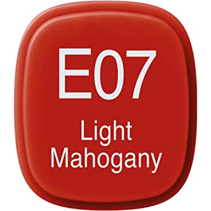Copic COPIC Classic Marker Typ E - 07, Light Mahogany, professioneller Layoutmarker mit breiter und feiner Spitze, wiederbefüllbar – Bild 3