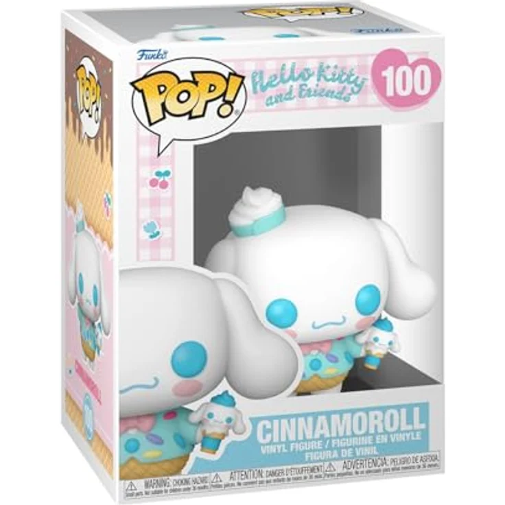 Funko POP! Sanrio: Hello Kitty - Cinnamoroll - Vinyl-Sammelfigur, 9,5 cm, offizielles Merchandise für Sammler und Cartoon-Fans – Bild 1