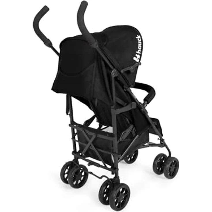 Hauck Buggy Fold N Care, kompakter Schirmbuggy mit UV-Schutz 50+, schwarz, inkl. Gratis Mobilitätsgarantie – Bild 2
