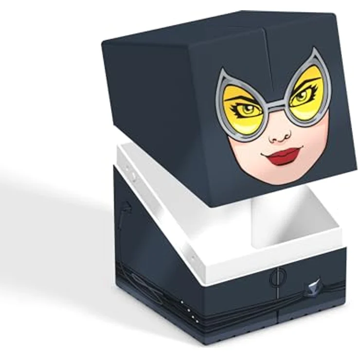 Ultimate Guard Squaroes - Squaroe Batman: Gotham City GC008 - Cat Woman, Deck-Box für bis zu 100 Spielkarten – Bild 4