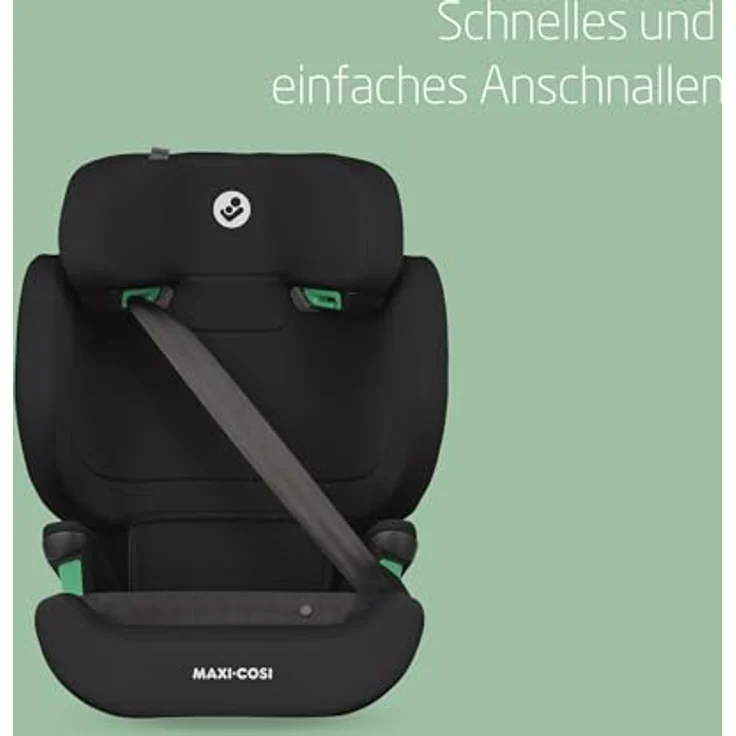 Maxi-Cosi Autokindersitz RodiFix M i-Size - Basic Black, 36 kg, ab 3,5 Jahre - 12 Jahre, Isofix, Seitenaufprallschutz – Bild 7