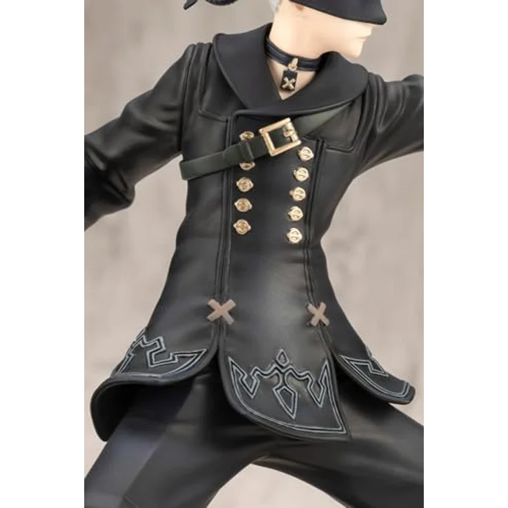 Kotobukiya Nier:Automata Ver. 1.1a ARTFX J Statue 1/8 9S, detailreiche PVC Sammelfigur, 18 cm, zusammensteckbar – Bild 9