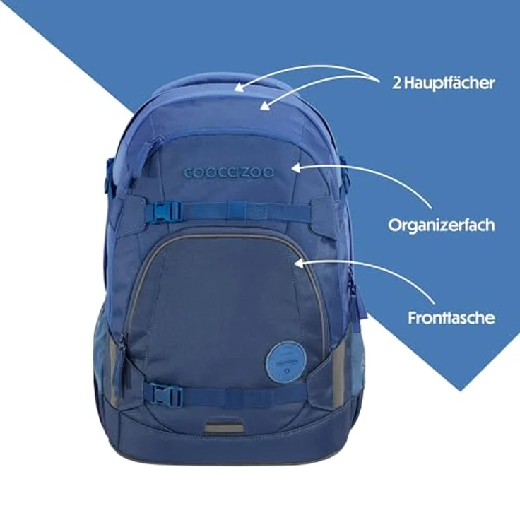 Coocazoo Mate All Blue – Bild 3
