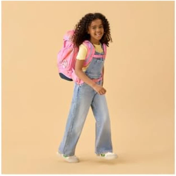 ergobag Schulranzen ergobag pack Schulrucksack-Set UnbesiegBär, 22 Liter Volumen, mit Your-Size-System für Körpergrößen 100-150 cm, wasserabweisend, recyceltes Polyester, inklusive Sportrucksack – Bild 7