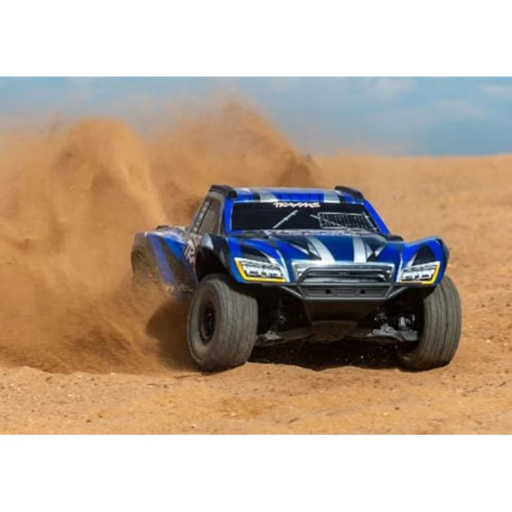 Traxxas Maxx Slash 4WD 1:7 Short Course Truck "Blau" RTR mit VXL-6S, Hochleistungs-RC-Truck bis zu 120km/h – Bild 3
