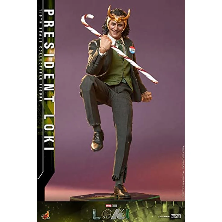 Hot Toys 1:6 Präsident Loki - Actionfigur aus TV & Movie, lizenziertes Sammlerstück – Bild 4