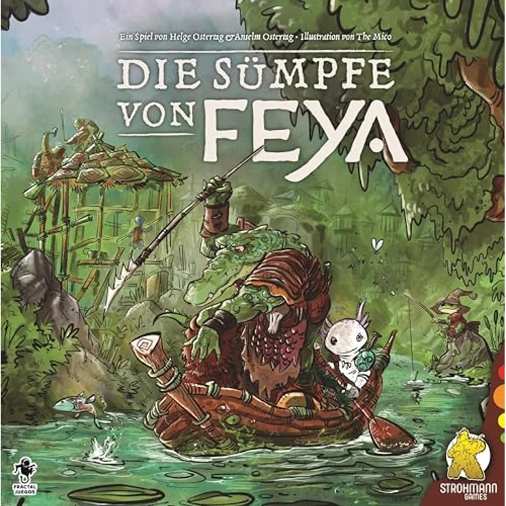 Strohmann Games Die Sümpfe von Feya, Strategisches Brettspiel für die ganze Familie – Bild 2